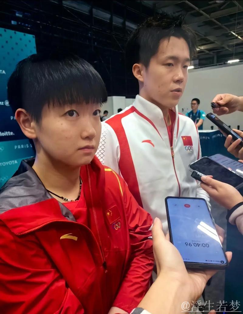 莎头混双两连胜采访!王楚钦亲承状态极佳,孙颖莎备战女单未采访 莎头混双两连胜采访!王楚钦亲承状态极佳,孙颖莎备战女单未采访